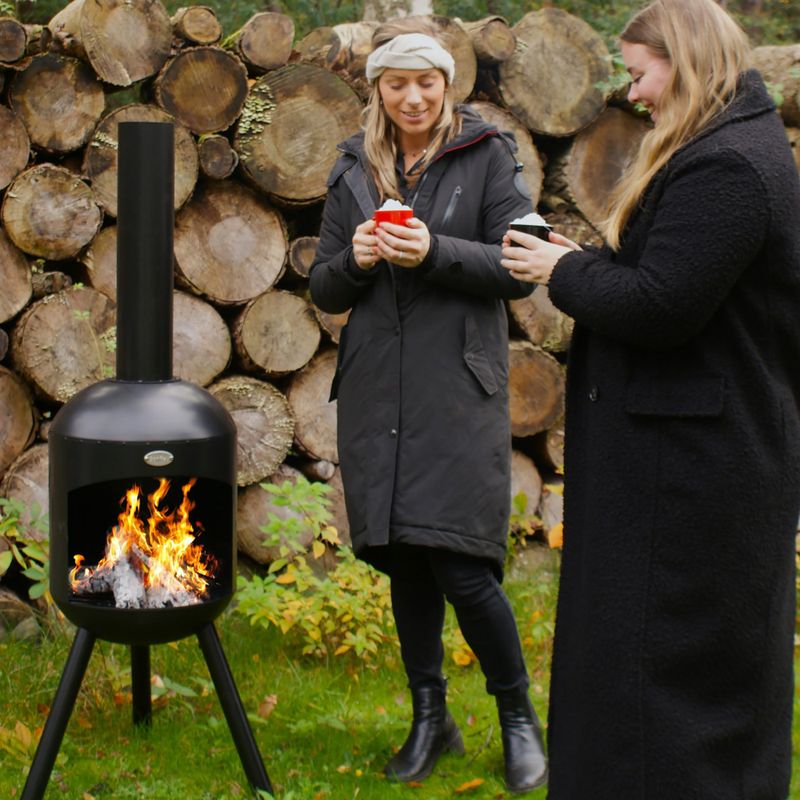 Gartenkamin BonFeu Bonselo black 11