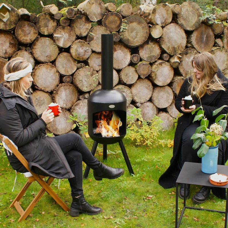 Gartenkamin BonFeu Bonselo black 12
