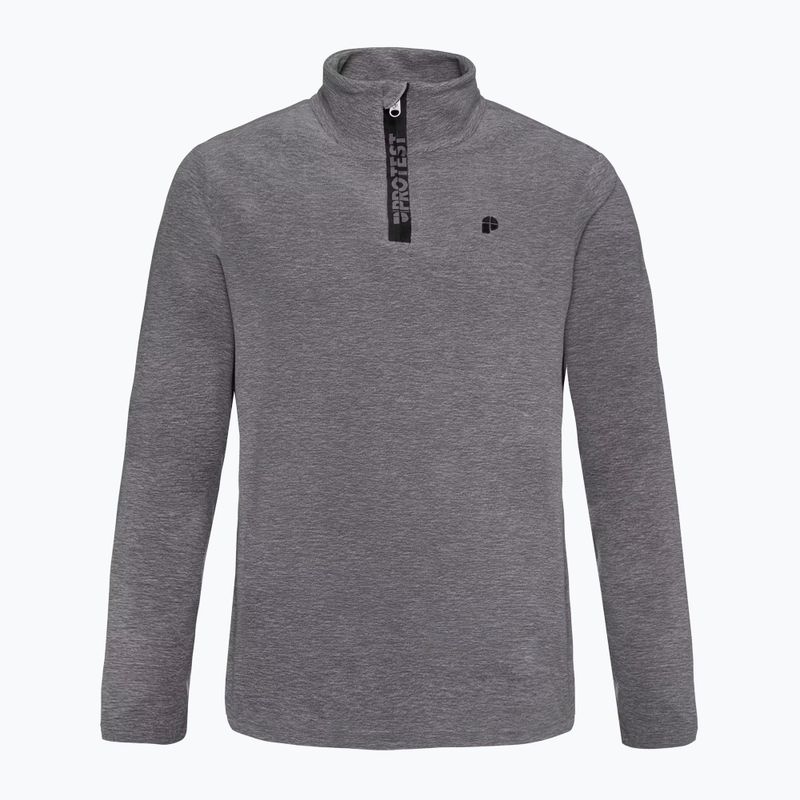 Fleecejacke für Herren Protest Perfectym 1/4 Zip Active dark grey melee 6