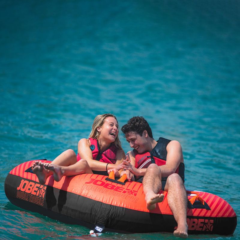 JOBE Double Trouble Towable 2P Schwimmer rot 230220006 4