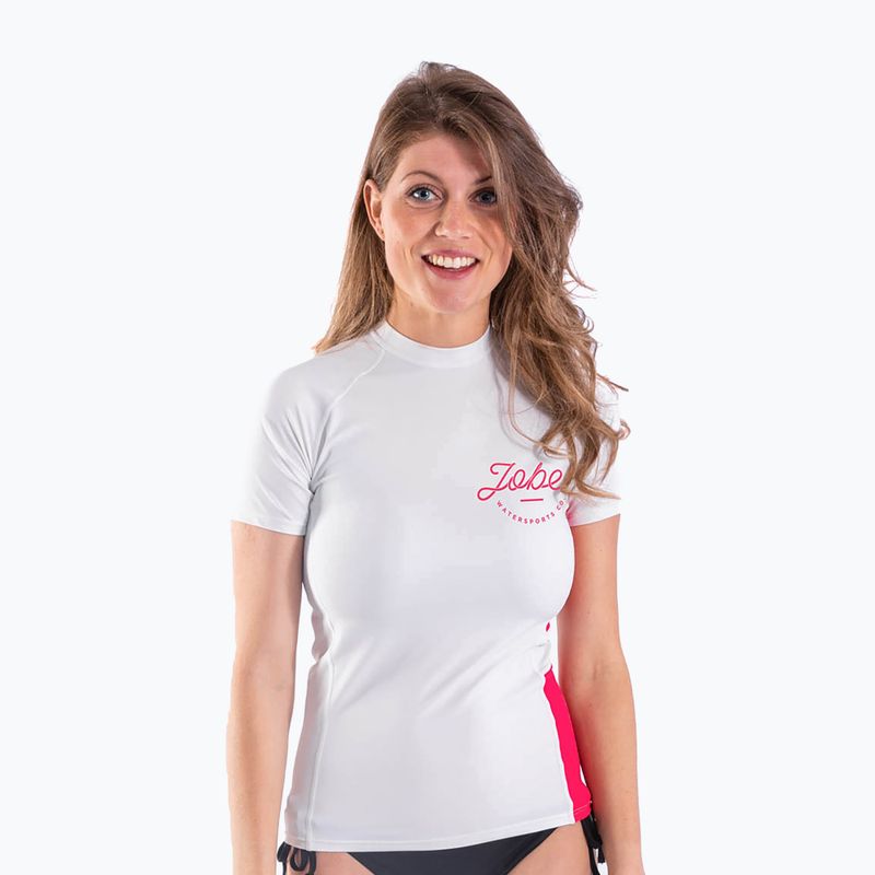 JOBE Damen Rashguard UPF 30+ weiß 544120002