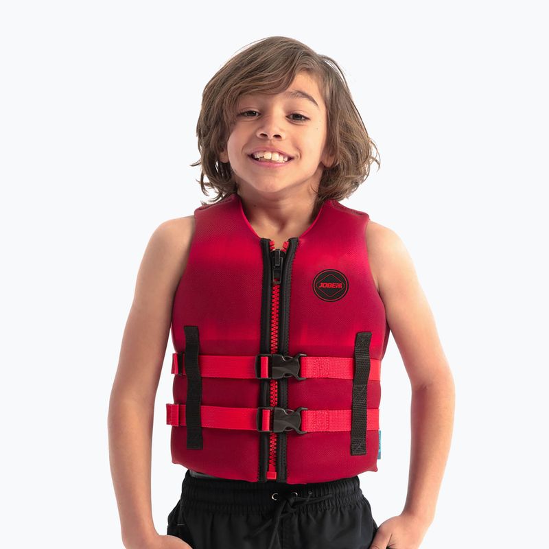 JOBE Neopren Kinder-Sicherheitsweste rot 244921013