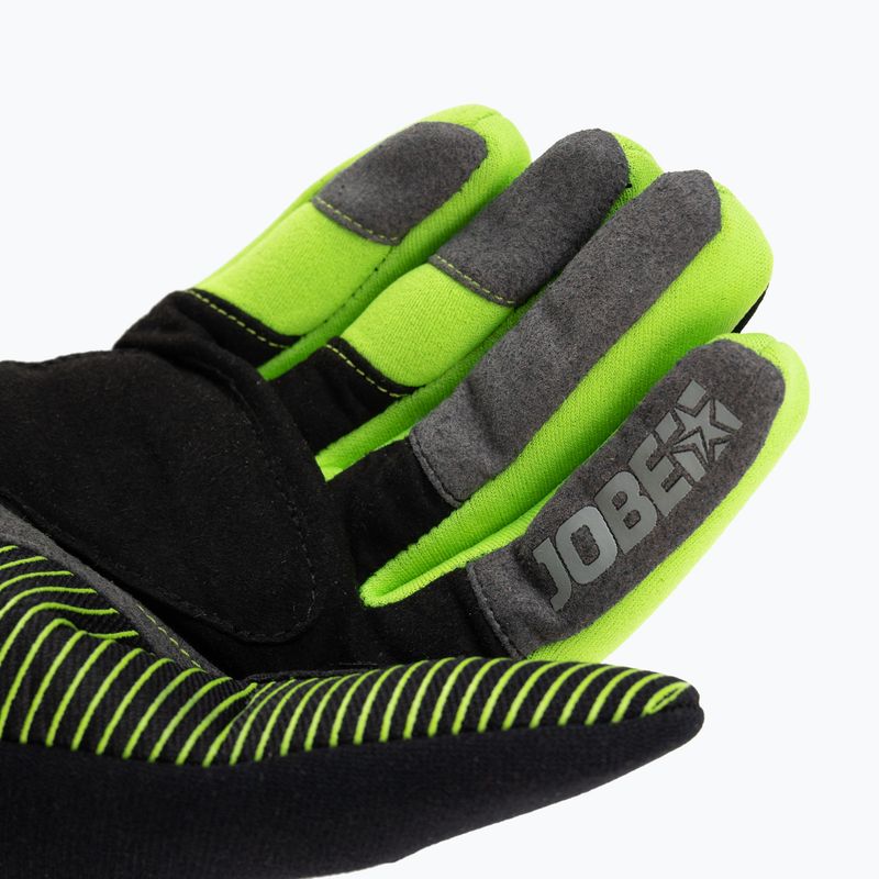 JOBE Suction Herren Wakeboarding Handschuhe schwarz und grün 340021001 4