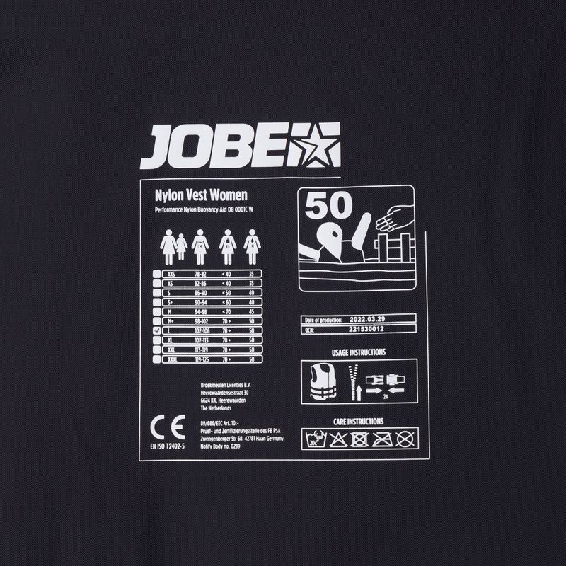 JOBE Nylon Schwimmweste grau-grün 244821001 5