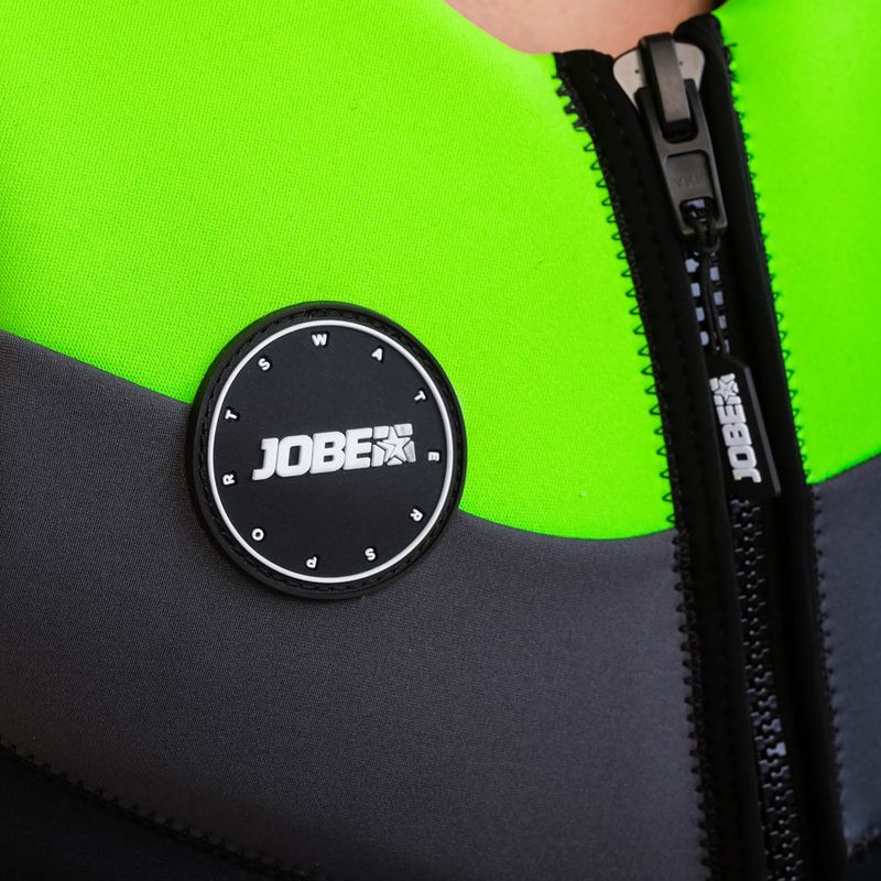 Herren JOBE Neopren-Belay-Weste schwarz-grün 244922004 5