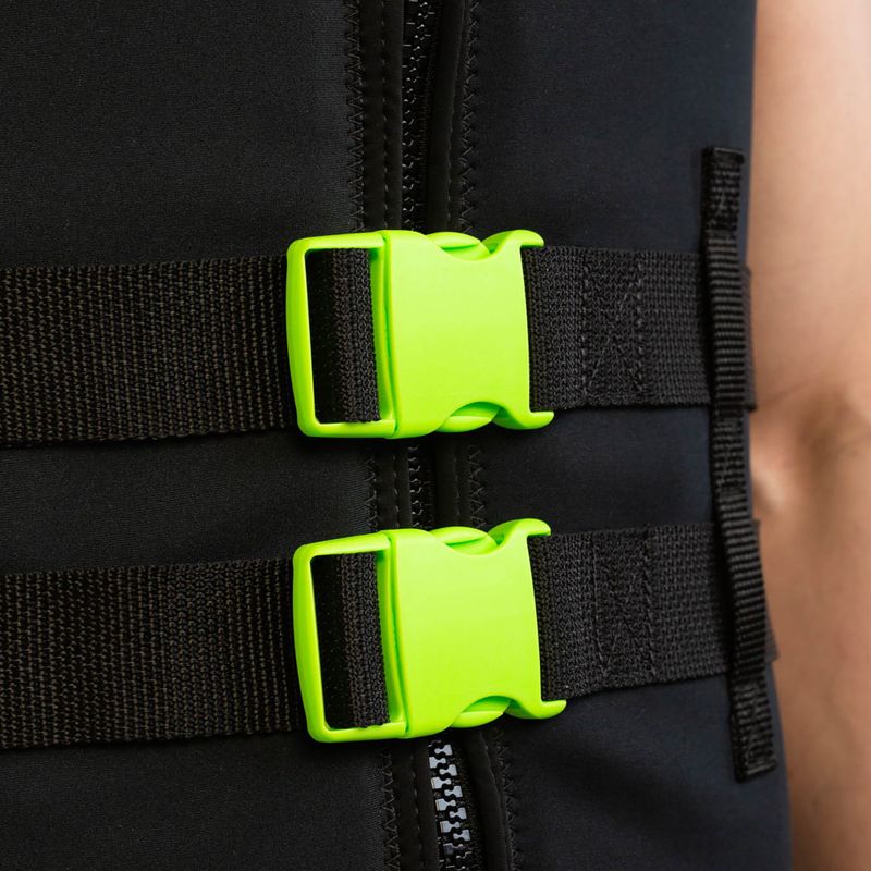 Herren JOBE Neopren-Belay-Weste schwarz-grün 244922004 9