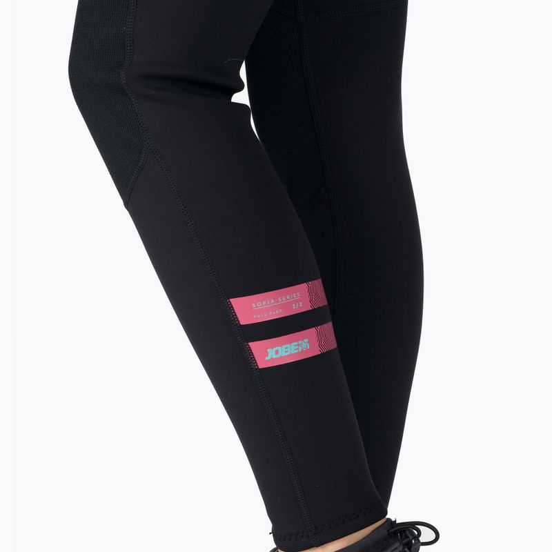 Damen JOBE Sofia 3/2 mm Schwimmflügel schwarz/rosa 303522003 7