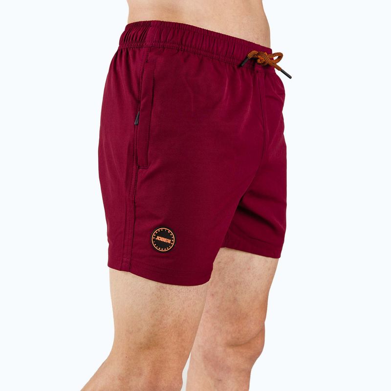 Herren JOBE Badeshort kastanienbraun 314022001