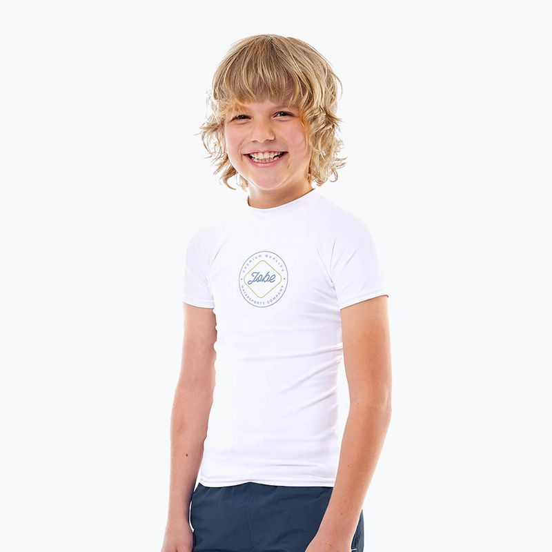 JOBE Kinder-Rashguard UPF 50+ weiß 544222001 5