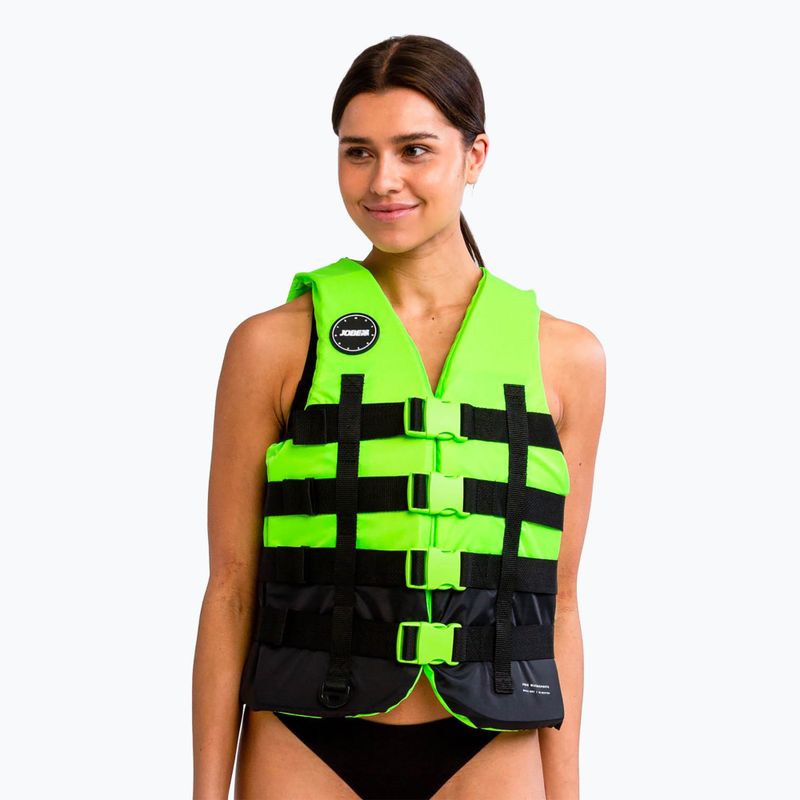 JOBE 4 Schnallen-Sicherheitsweste lime