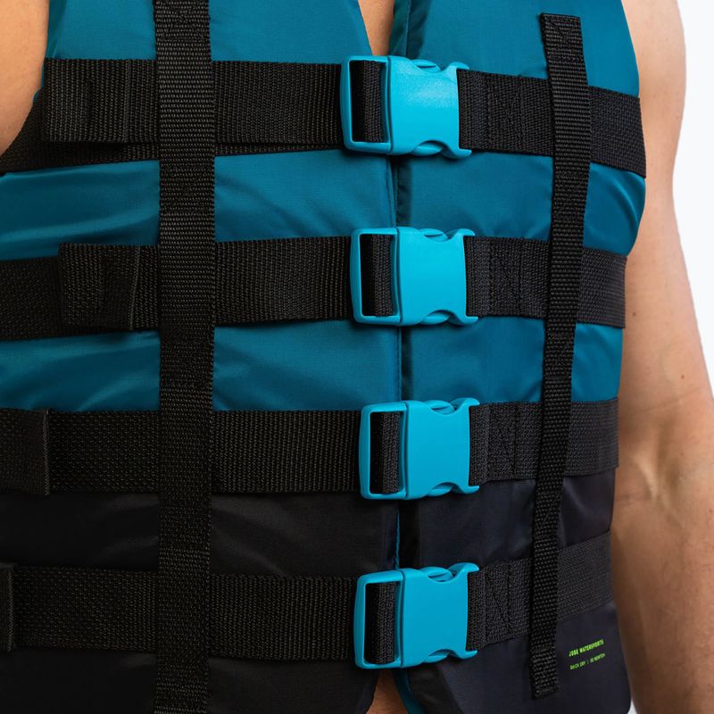 JOBE 4 Buckle teal belay waistcoat 3