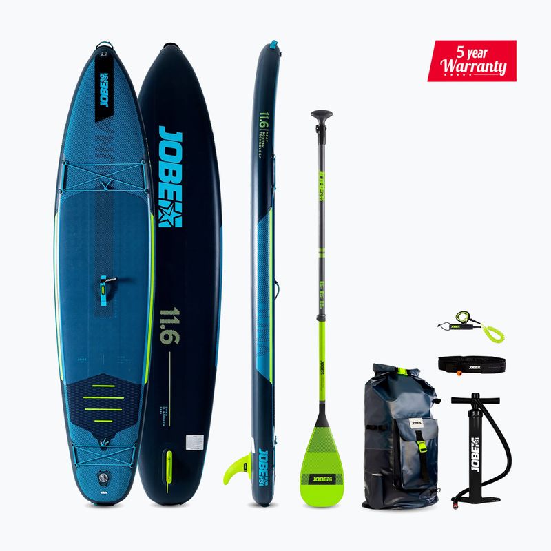 SUP-Board JOBE Aero Duna Package 11'6" stahlblau