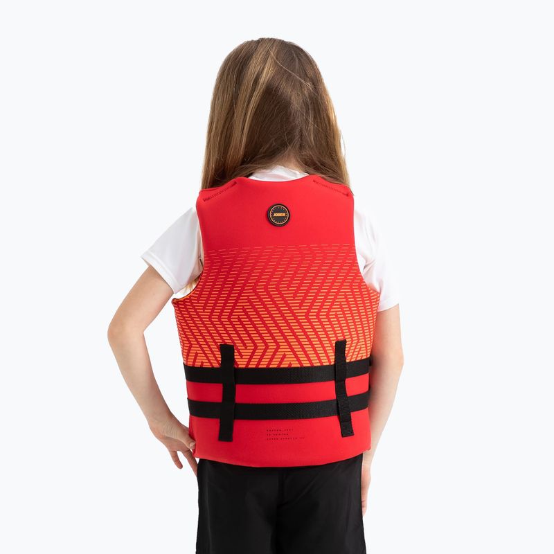 Kinder JOBE Neopren-Weste Jr rot 2
