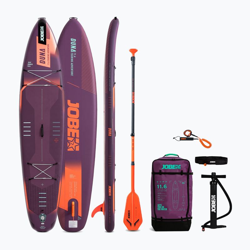 JOBE Aero Duna SUP Board Paket 11'6" Sonnenuntergang lila 3