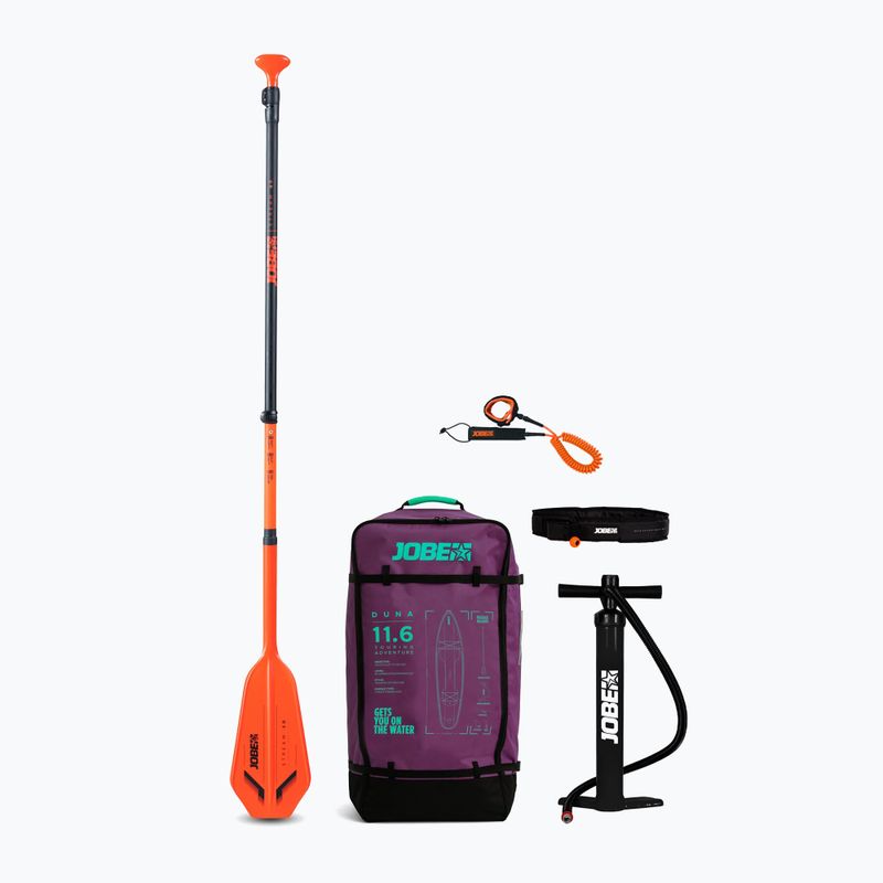 JOBE Aero Duna SUP Board Paket 11'6" Sonnenuntergang lila 17