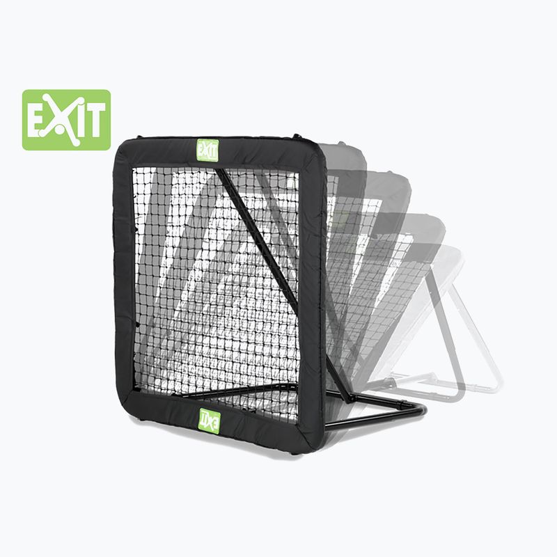 EXIT Kickback Rebounder 124 x 124 cm schwarz 1606 Netzrahmen Trainer 2