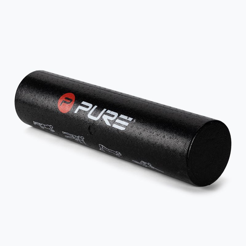 Pure2Improve Exercise Trainer Massagerolle schwarz 2149