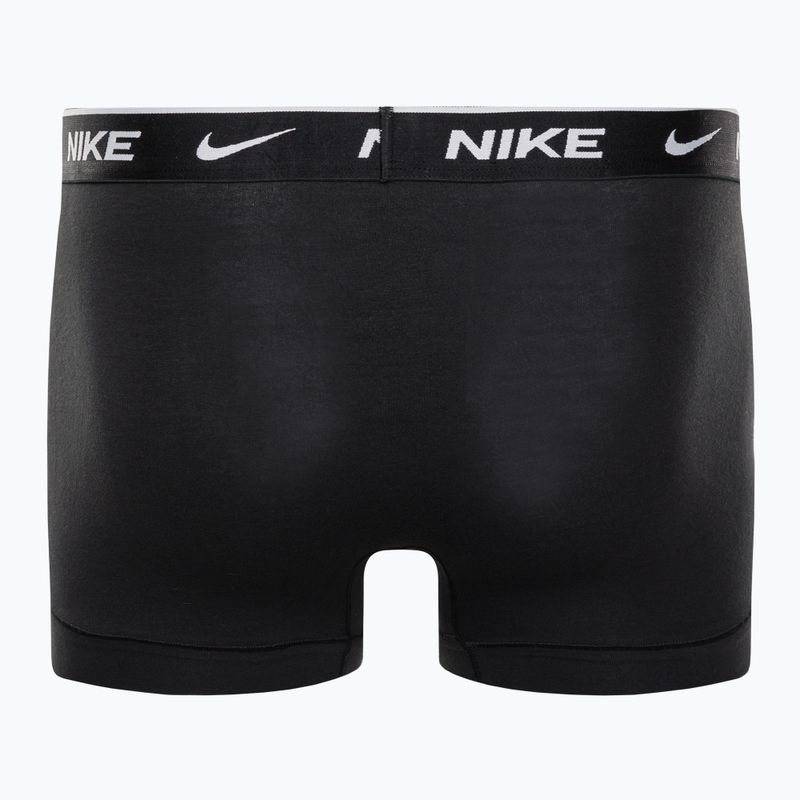 Herren Boxershorts Nike Everyday Cotton Stretch Trunk 3Pk UB1 schwarz 3