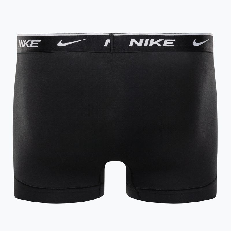 Herren Boxershorts Nike Everyday Cotton Stretch Trunk 2Pk IEV schwarz 2