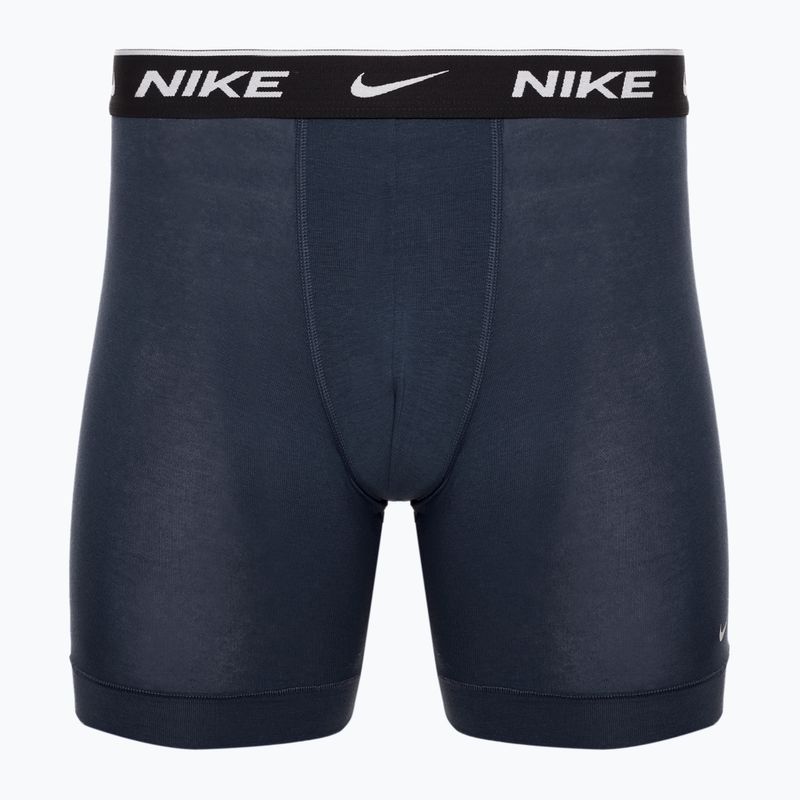 Nike Everyday Cotton Stretch Herren Boxershorts 3 Paar Obsidian/Spiel Royal/Schwarz 2