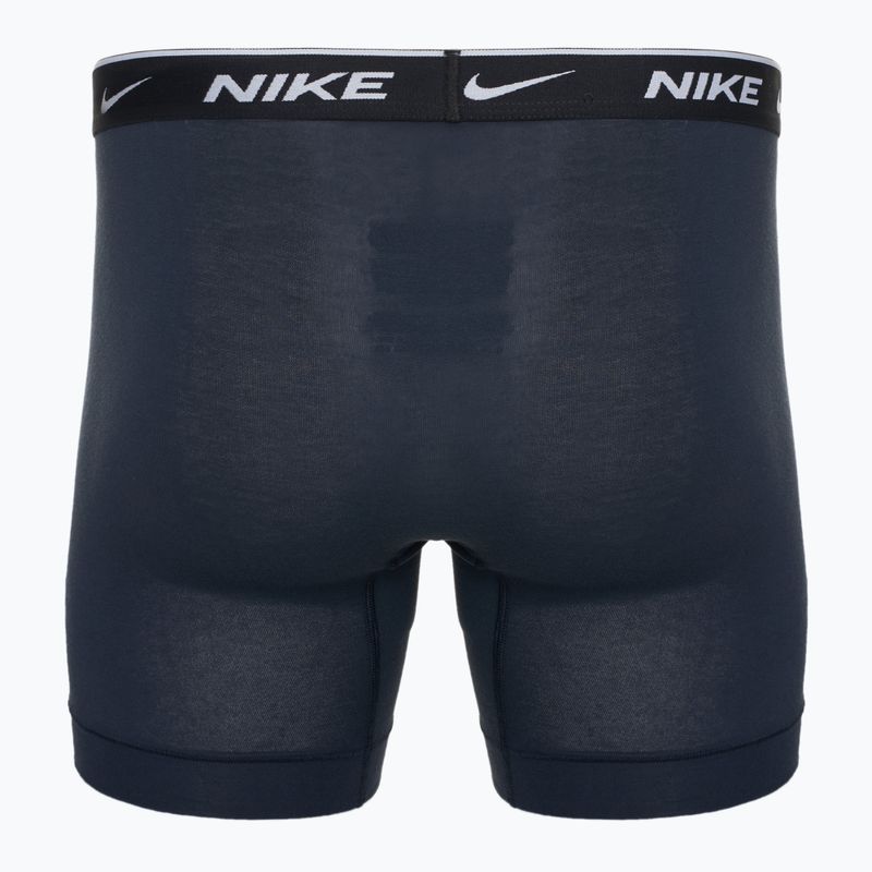 Nike Everyday Cotton Stretch Herren Boxershorts 3 Paar Obsidian/Spiel Royal/Schwarz 5