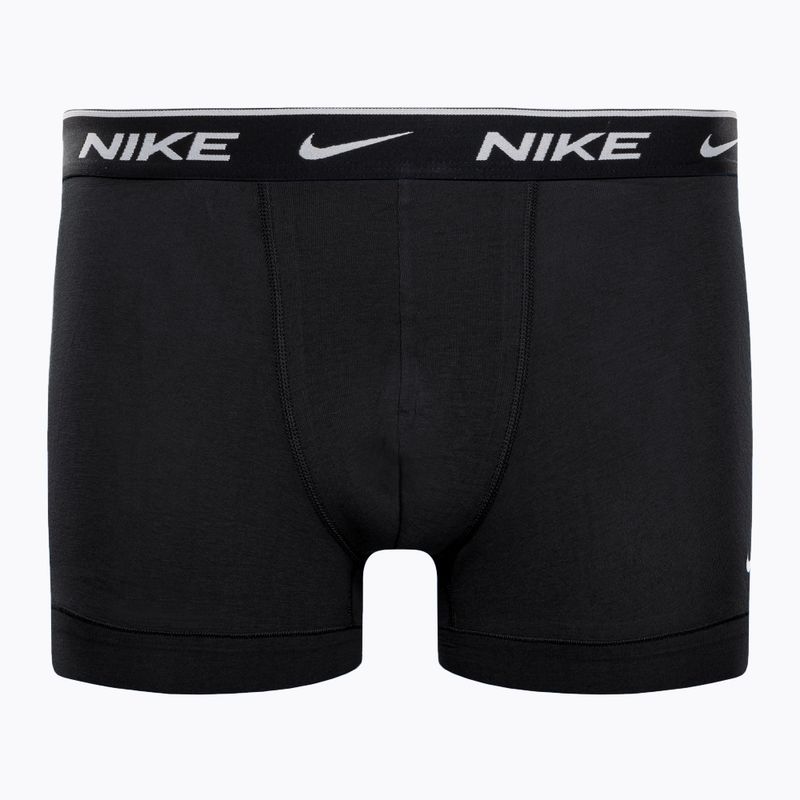 Herren Boxershorts Nike Everyday Cotton Stretch Trunk 3Pk UB1 obsidian / game royal / schwarz 2