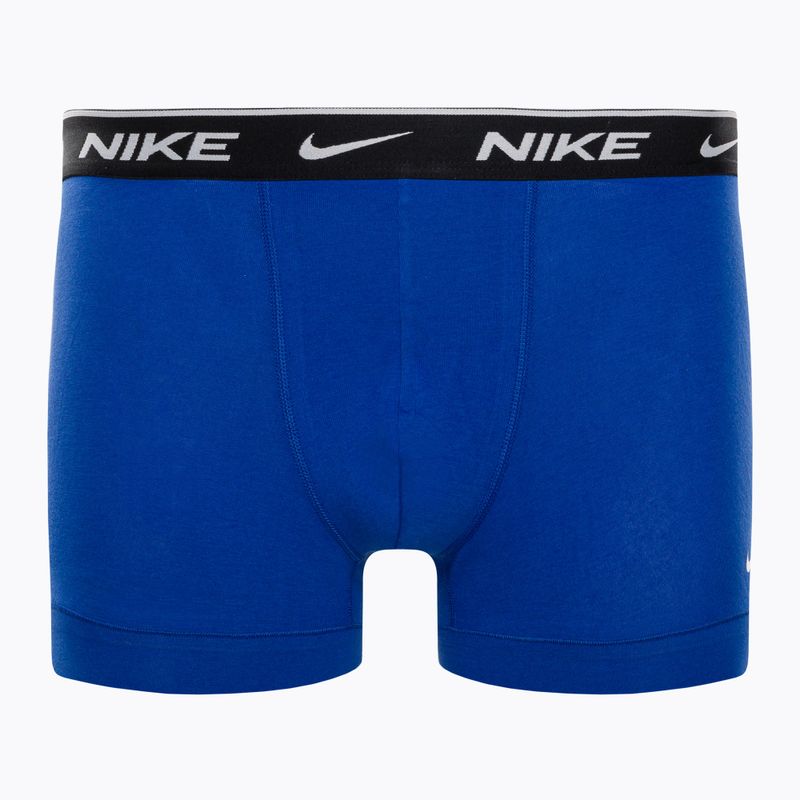 Herren Boxershorts Nike Everyday Cotton Stretch Trunk 3Pk UB1 obsidian / game royal / schwarz 8