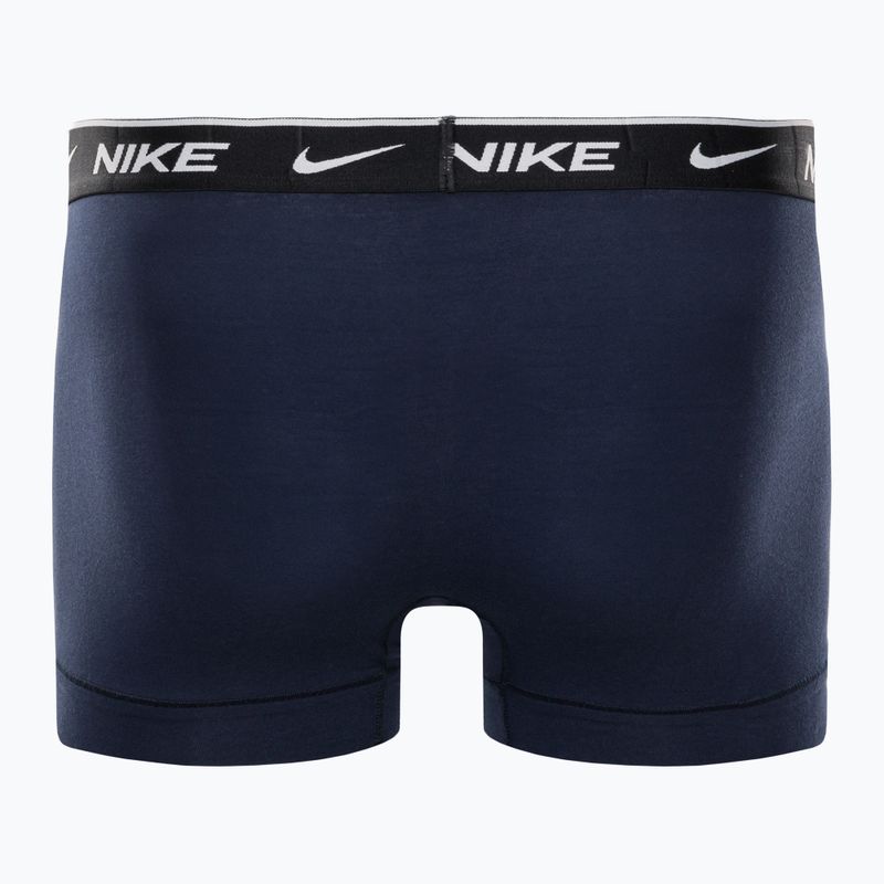 Herren Boxershorts Nike Everyday Cotton Stretch Trunk 2Pk IEV obsidian/game royal 6