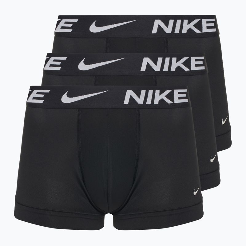 Nike Dri-Fit Essential Herren Boxershorts 3 Paar schwarz/schwarz/schwarz