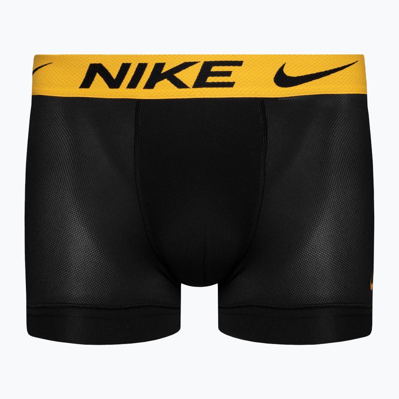 Nike Dri-FIT Cotton Trunk Herren Boxershorts 3 Paar fuxia/gelb/türkis 2