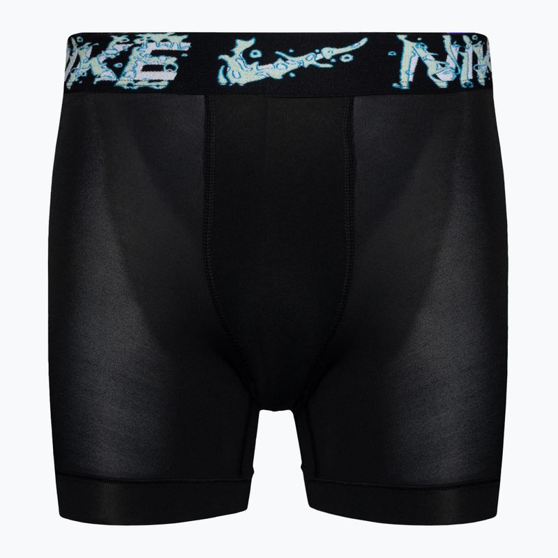 Herren Nike Dri-Fit Essential Micro Boxer Brief 3 Paar schwarz/grün/blau 4