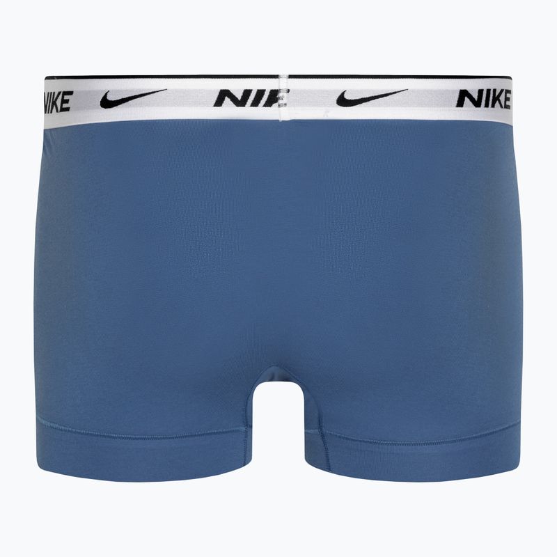 Boxershorts Herren Nike Everyday Cotton Stretch Trunk 3 Paar star blue/wolf grey/black white 3