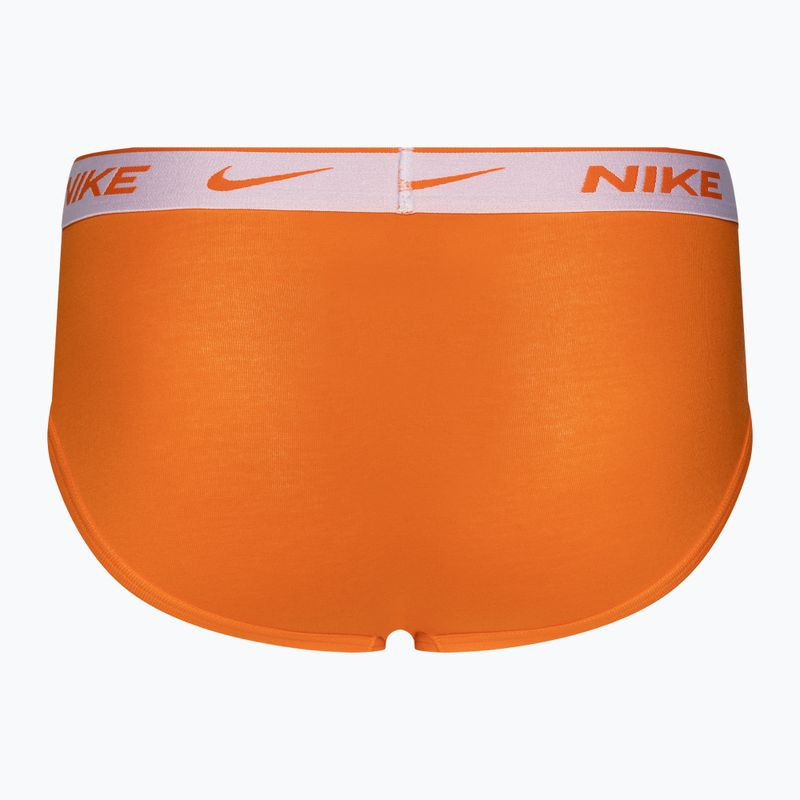 Herren Nike Everyday Cotton Stretch Brief 3 Paar blau/rot/orange 5