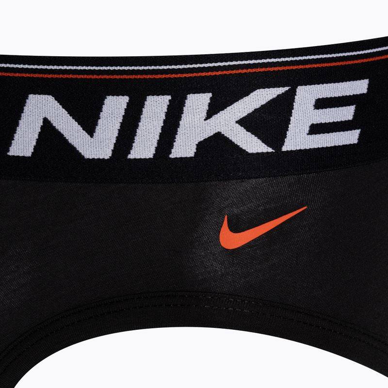 Herren Slips Nike Dri-Fit Hip Logo Brief 3 Paar black/black/black 4