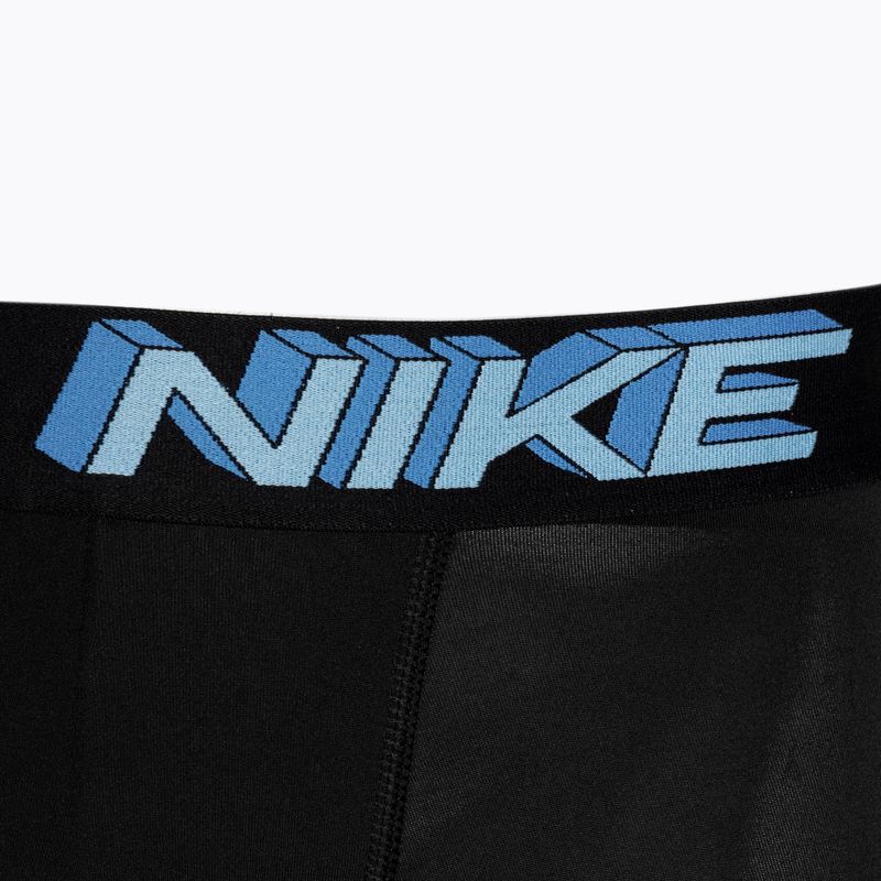 Boxershorts Herren Nike Dri-Fit Essential Micro Trunk 3 Paar stadium green/pink rise/black 3d 5