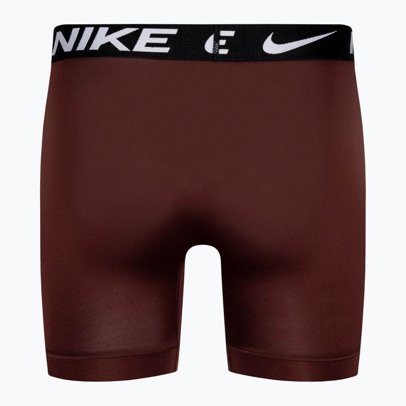 Boxershorts Herren Nike Dri-Fit Essential Micro Boxer Brief 3 Paar grey/court blue/dark red 3