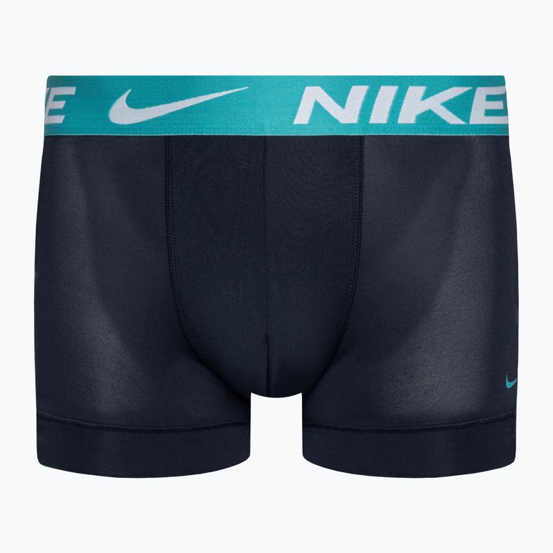 Herren Nike Dri-Fit Essential Micro Trunk Boxershorts 3 Paar blau/navy/grün 2