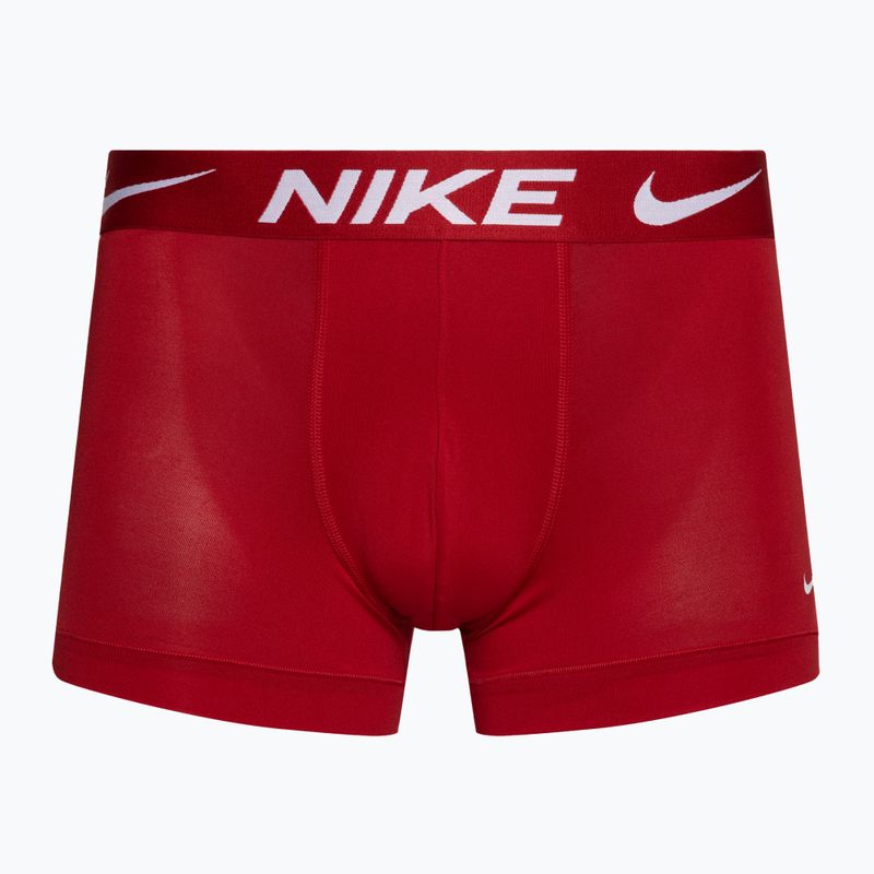 Herren Nike Dri-Fit Essential Micro Trunk Boxershorts 3 Paar schwarz/rot/blau 2