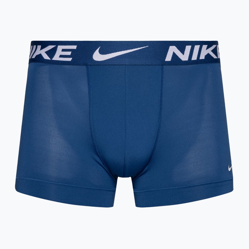 Herren Nike Dri-Fit Essential Micro Trunk Boxershorts 3 Paar schwarz/rot/blau 3