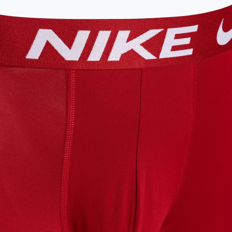 Herren Nike Dri-Fit Essential Micro Trunk Boxershorts 3 Paar schwarz/rot/blau 6
