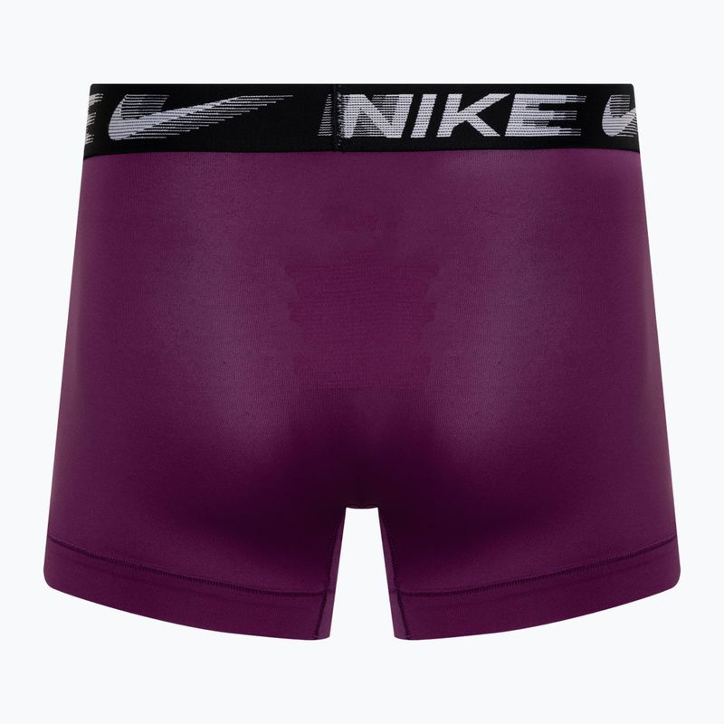 Boxershorts Herren Nike Dri-Fit Essential Micro Trunk 3 Paar violet/wolf grey/black 5