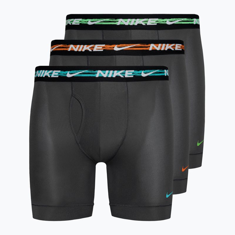 Herren Boxershorts Nike Ultra Stretch Micro Brief 3 Paar schwarz