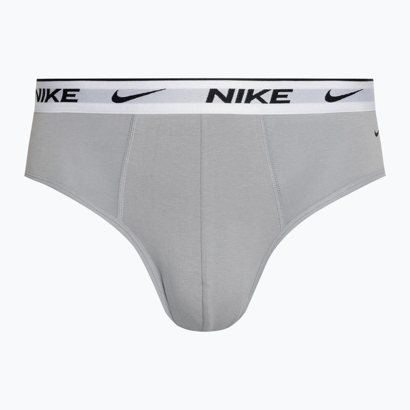 Herren Slips Nike Everyday Cotton Stretch Brief 3 Paar star blue/wolf grey/black white 3