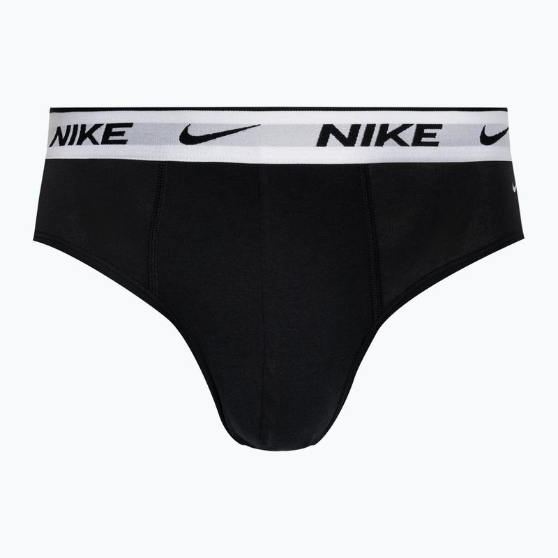 Herren Slips Nike Everyday Cotton Stretch Brief 3 Paar star blue/wolf grey/black white 4