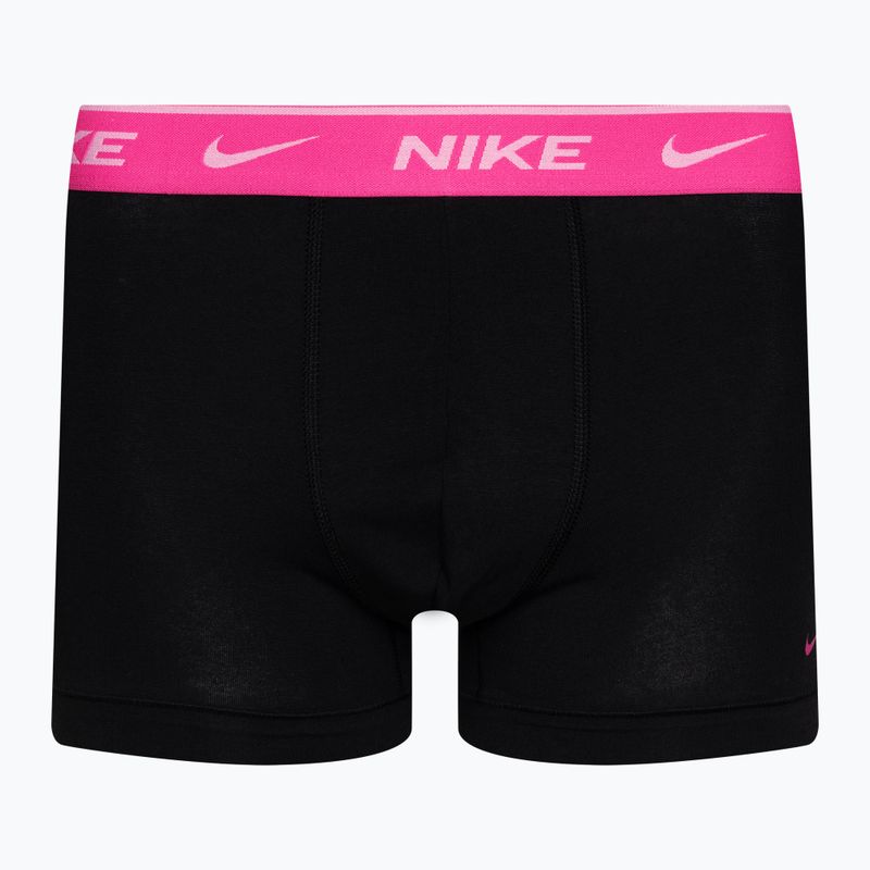 Herren Nike Everyday Cotton Stretch Trunk Boxershorts 3 Paar blau/türkis/rosa 4