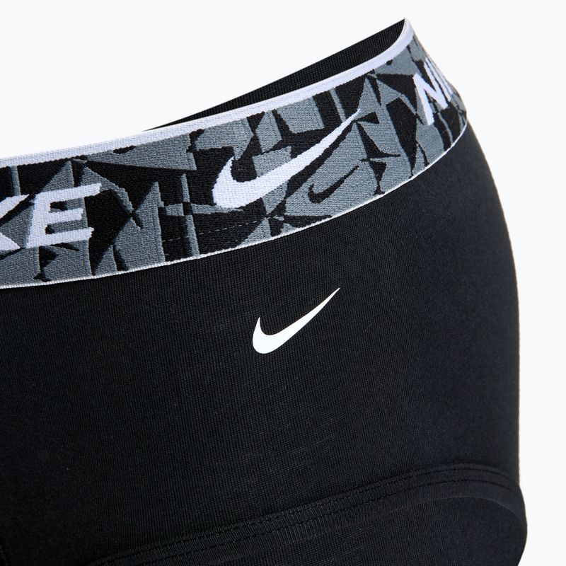 Nike Everyday Cotton Stretch Brief für Männer 3 Paar schwarz/grün/schwarz 6