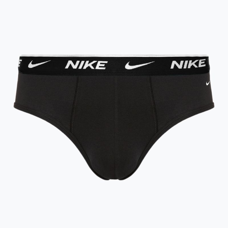 Nike Everyday Cotton Stretch Brief für Männer 3 Paar schwarz/ast/arry navy 3