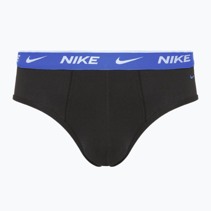 Nike Everyday Cotton Stretch Brief für Männer 3 Paar schwarz/ast/arry navy 4