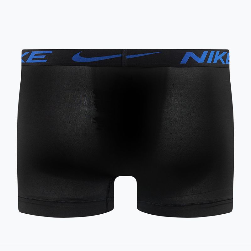 Nike Dri-Fit Essential Herren Boxershorts 3 Paar schwarz/hot punch/hyper royal 3