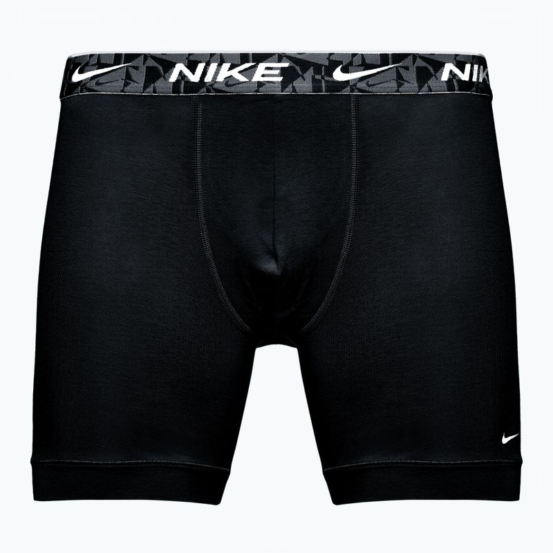 Herren Nike Everyday Cotton Stretch Boxershorts 3 Paar grün/schwarz 4